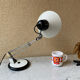 Aluminor articulated desk lamp France vintage 70s