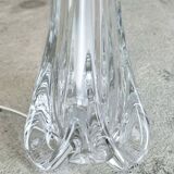 Pied de lampe à poser en cristal de Sèvres
