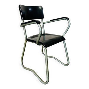 Fauteuil traîneau tubulaire