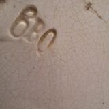 Badonviller earthenware plate