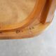 Vintage wooden bar chair by Baumann editions
