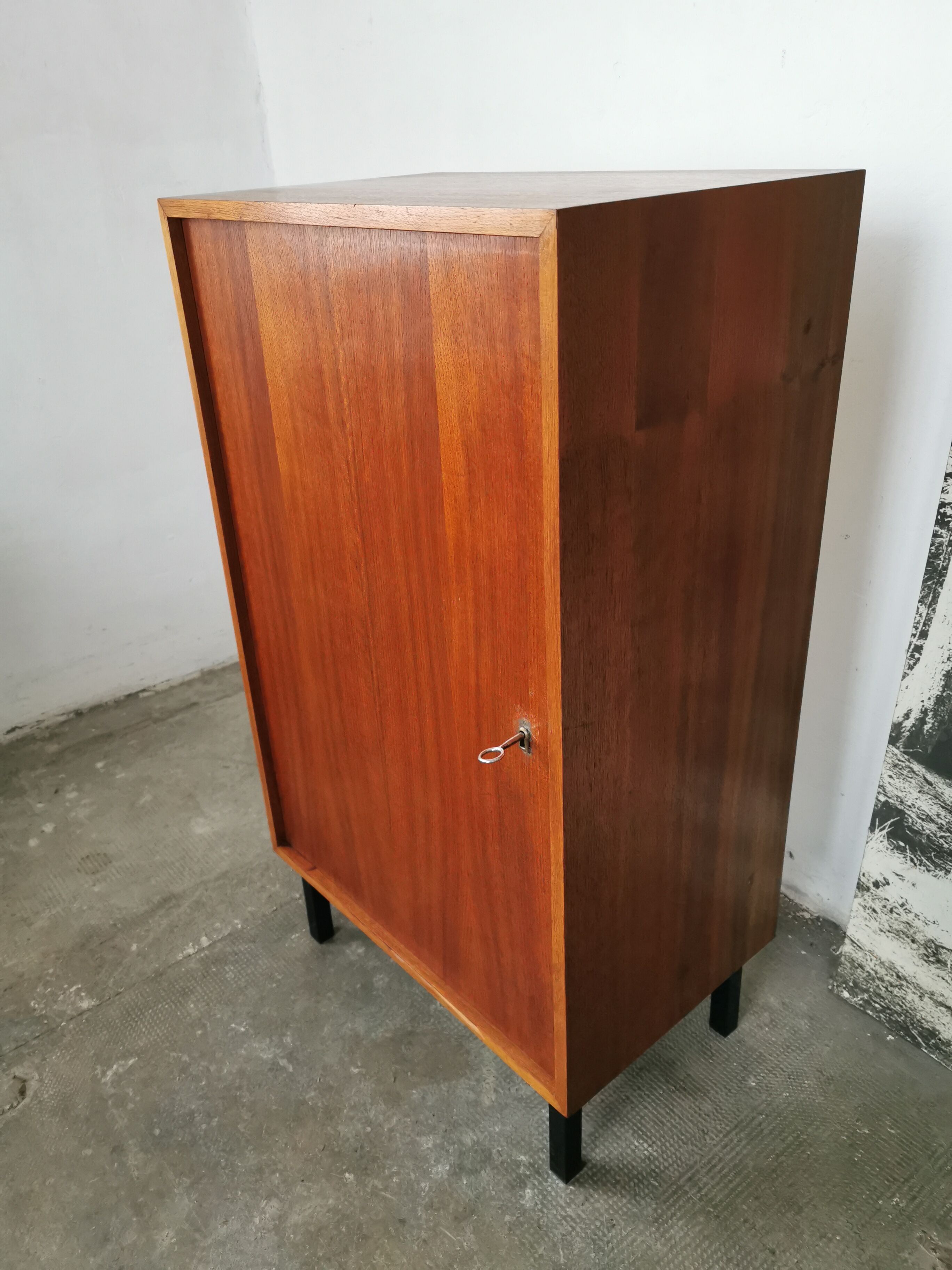 Scandinavian teak box cabinet 1970
