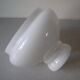 Abat-jour de lustre plafonnier luminaire en verre opaline blanc
