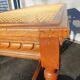 Louis XVI double-style canne piano bench