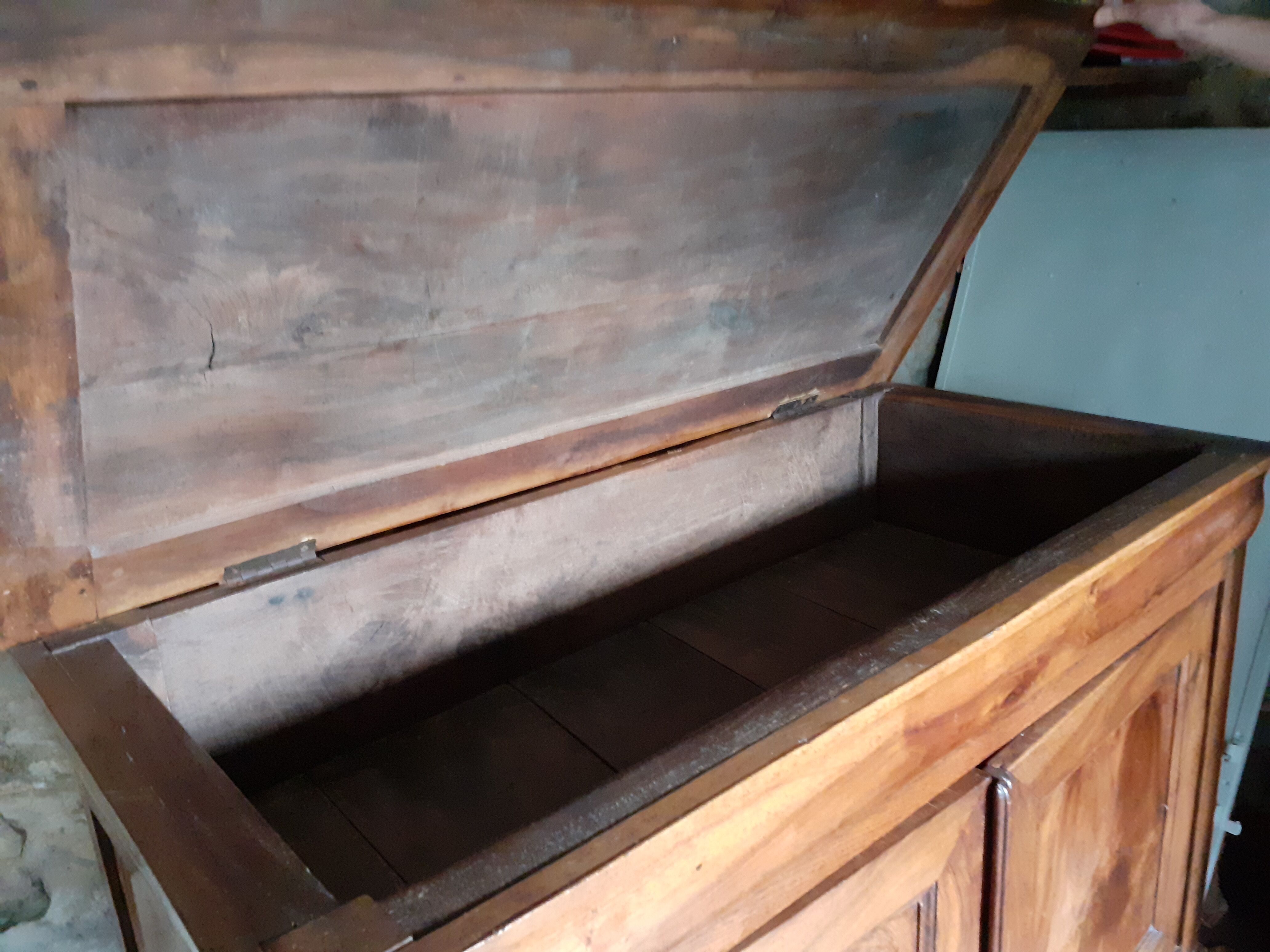 Louis Philippe solid walnut buffet