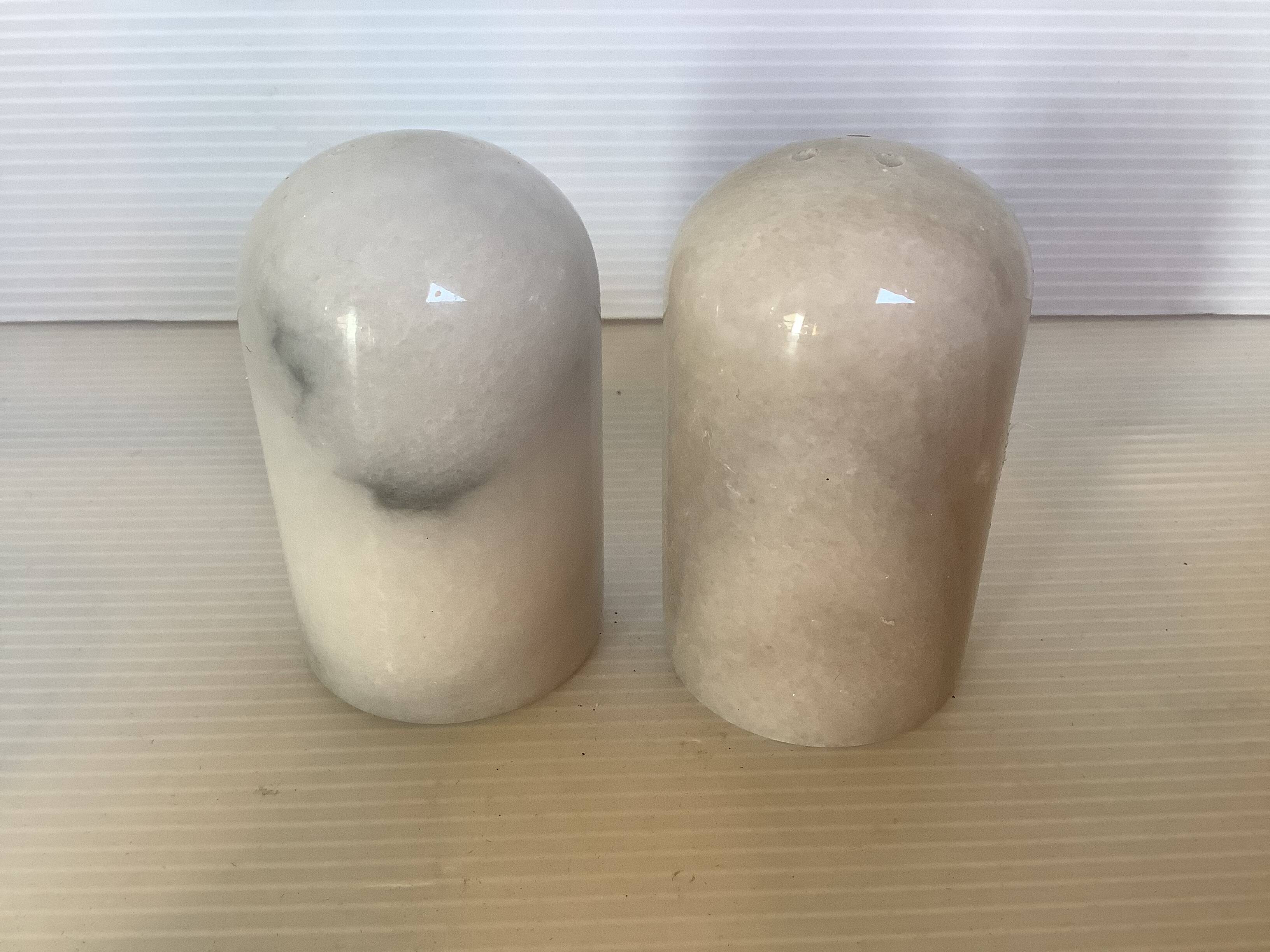 Sel et poivre en marbre