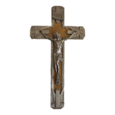Art deco crucifix