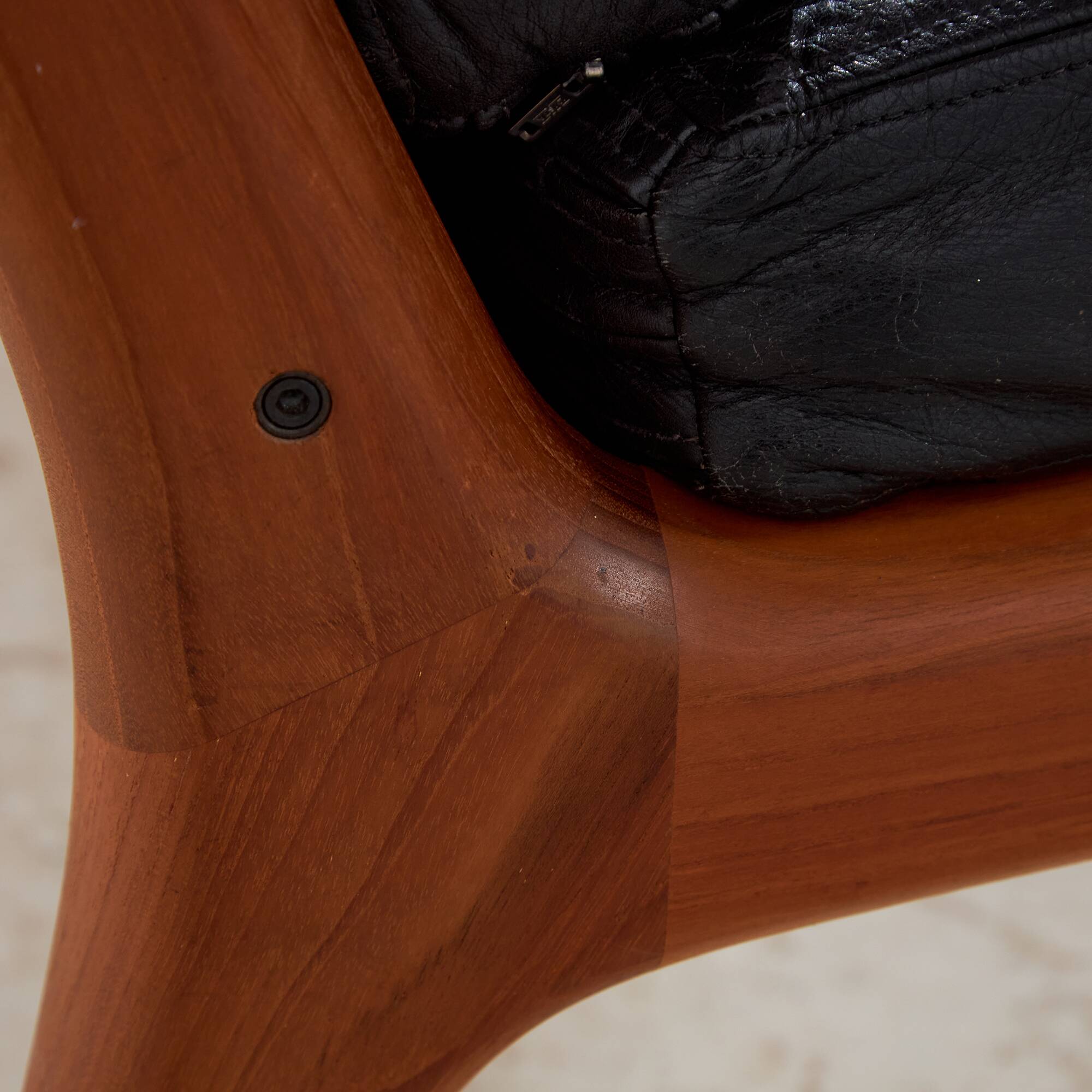 Senator Leather Sofa Set by Ole Wanscher for France & Søn, 1960s, Set of 3 (MK10221)