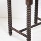 Wooden table legs in coils