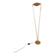 Victory brass floor lamp from the 80's, design studio Artof for Lumen