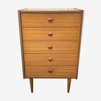 Vintage rag chest of drawers from the 60s
