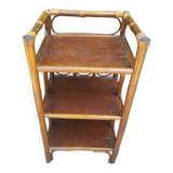 Rattan shelf