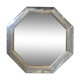 Octagonal Mirror Belgium 1970  74x74cm