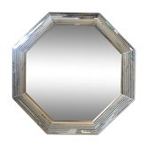 Octagonal Mirror Belgium 1970  74x74cm