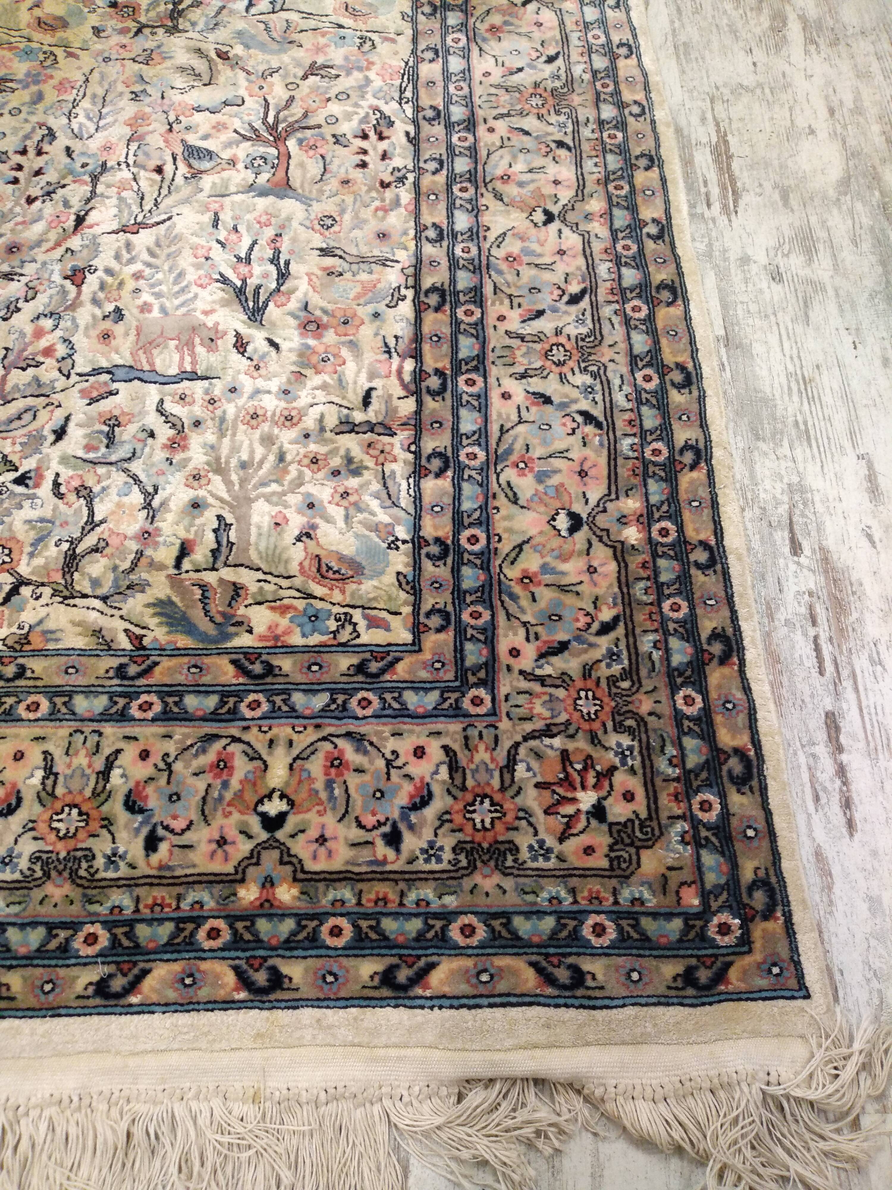 Antique Persian Tree of Life Rug