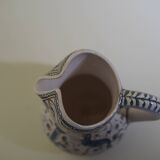 Hand-painted porcelain pitcher