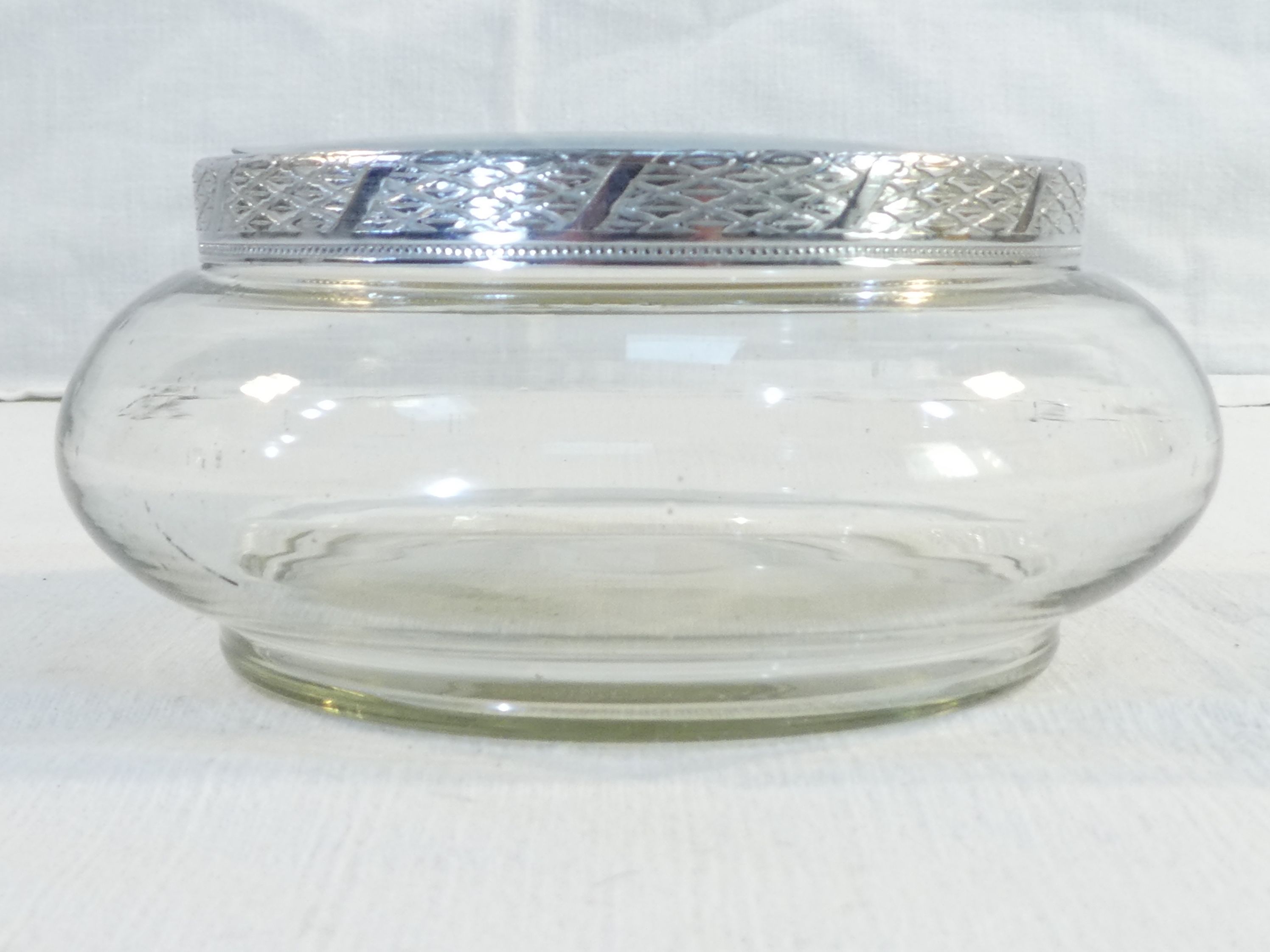 HILL RAYMOLOID glass cotton box