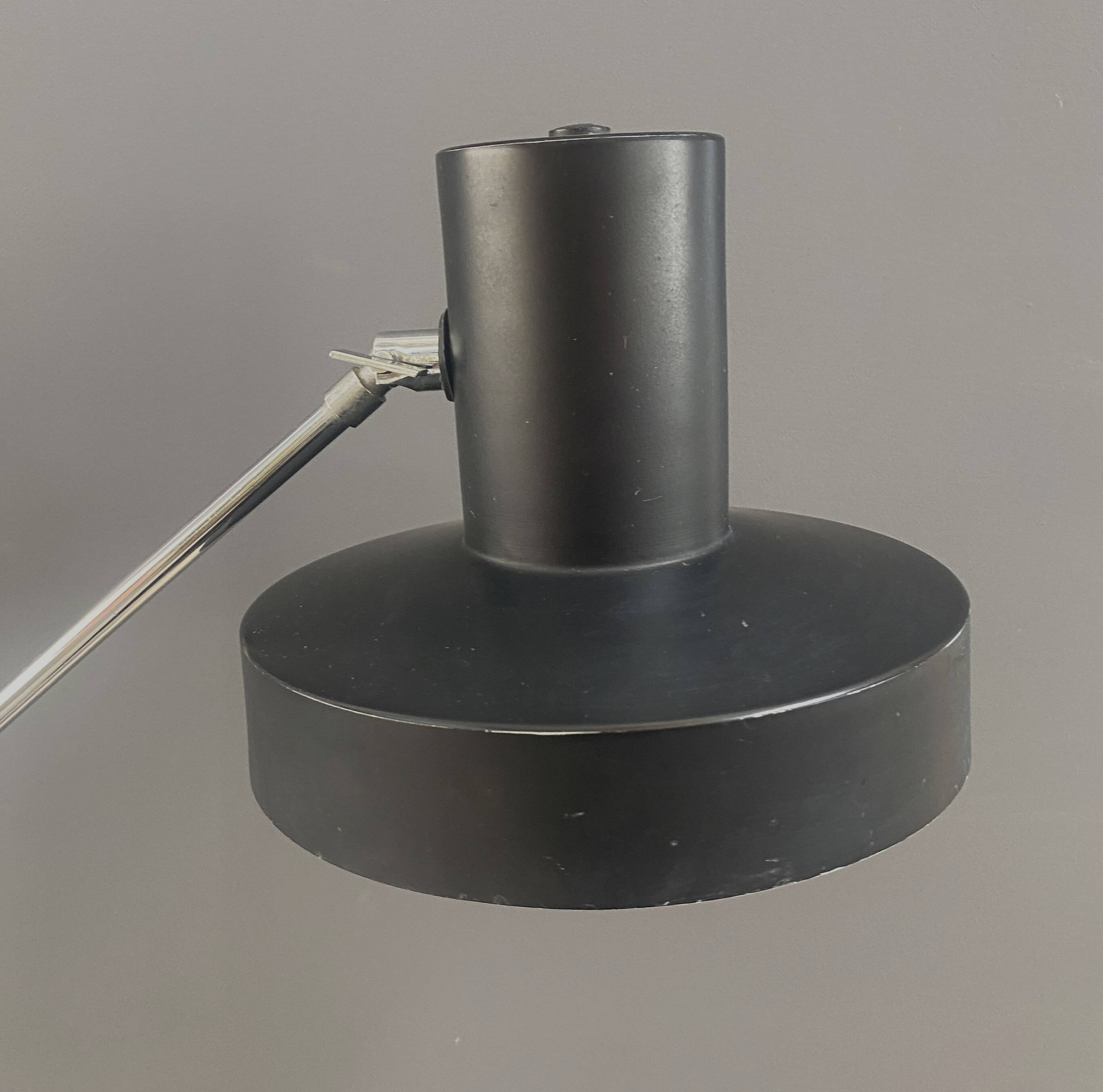 Metal floorlamp by J. Hoogervorst for Anvia Netherlands