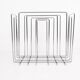 TMP magazine rack by Willy Glaeser, stamped