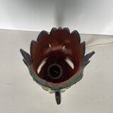 Ceramic owl lamp, 2019