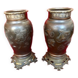 Vase chinois ancien en bronze