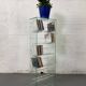 Glass CD rack