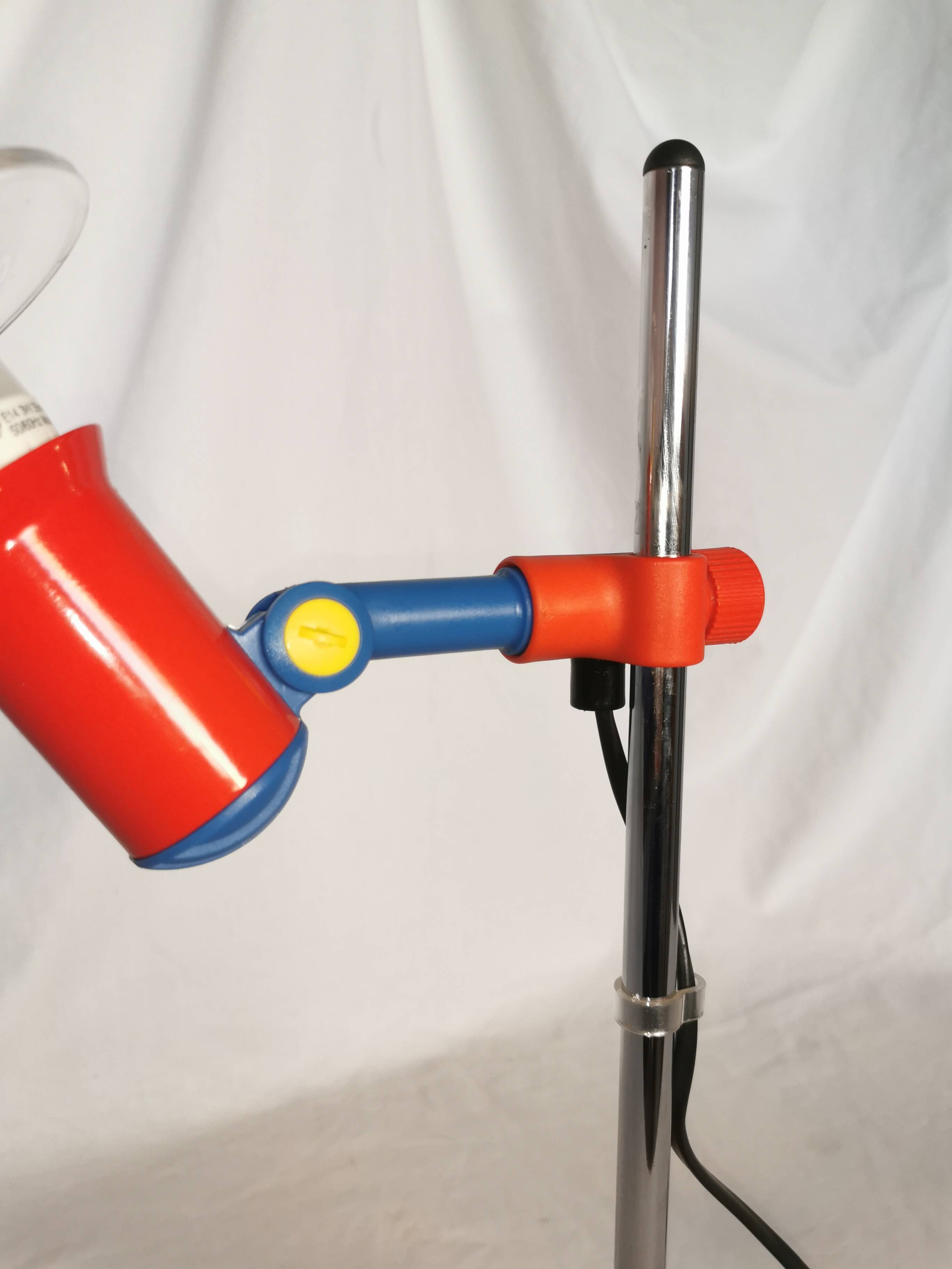 Multicolored spot lamp, postmodern, 1980