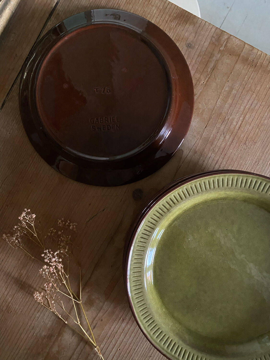 Set of 6 plates Gabriel Sweden