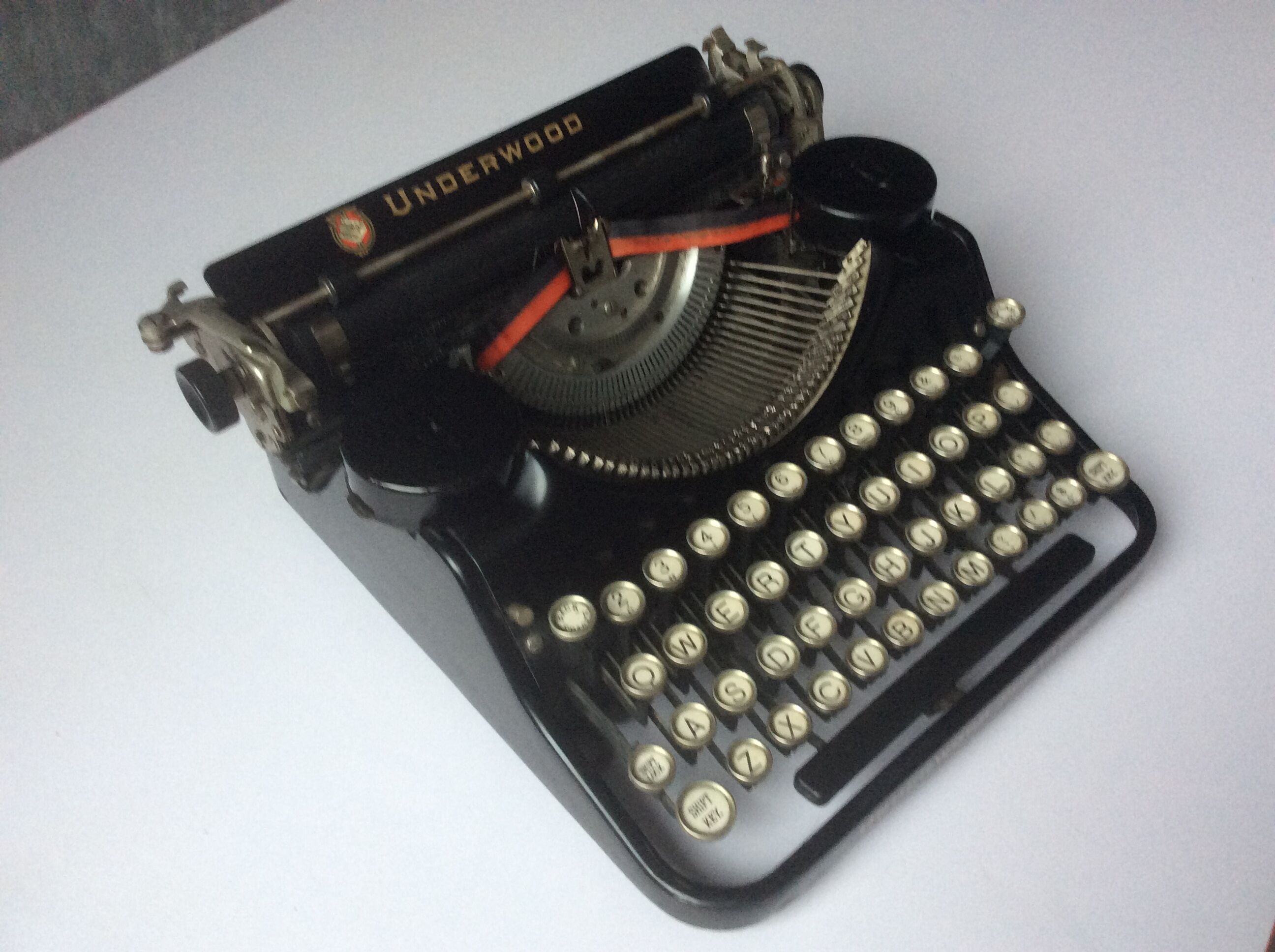 Old Underwood Portable Typewriter -1930