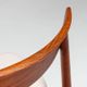 Harry Ostergaard set of eight dining chairs in teak Randers Denmark 1960