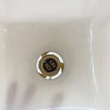 Vintage pendant lamp in pink opaline