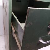Old metal locker