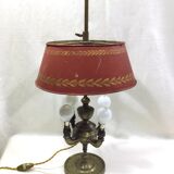 Bouillotte lamp with 4 lights