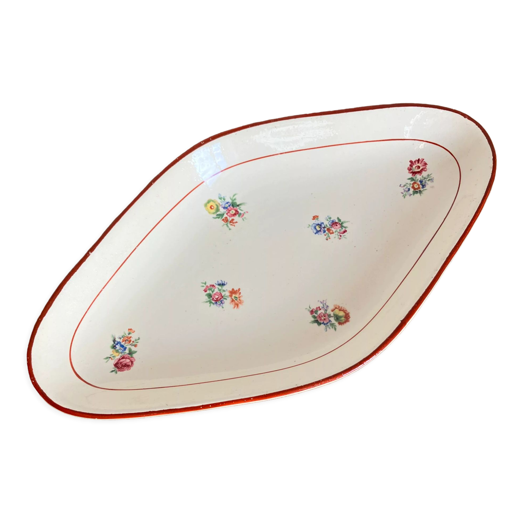 Ravier Salins floral décor