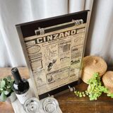 Art Deco tray "Cinzano"