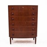 Commode en teck, design danois, années 1960