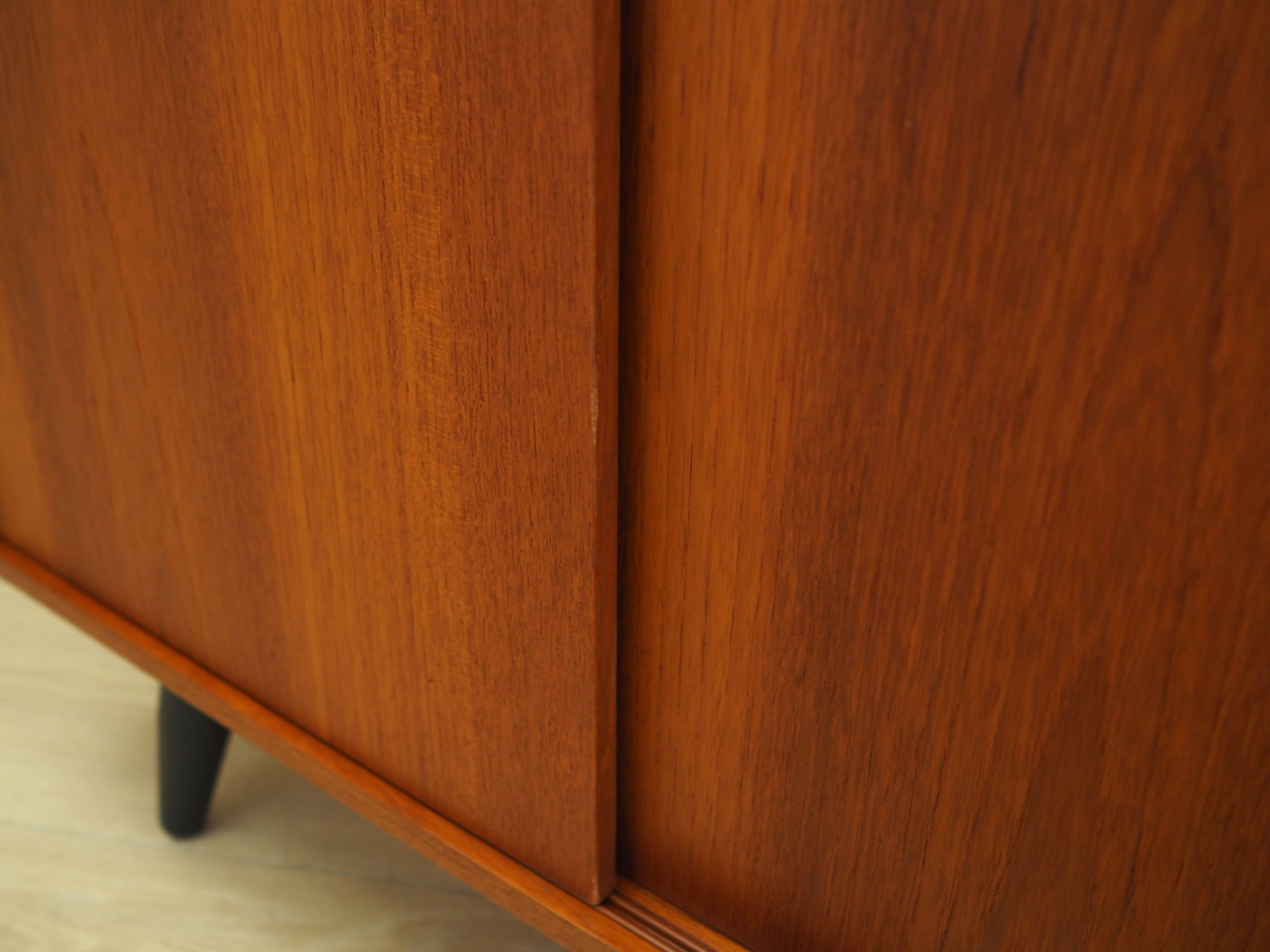 Teak cabinet, Danish design, 1970s, production: Denmark