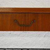 Scandinavian hanging bedside table with drawer