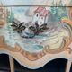 Paire de chevets style Louis XV bois peint