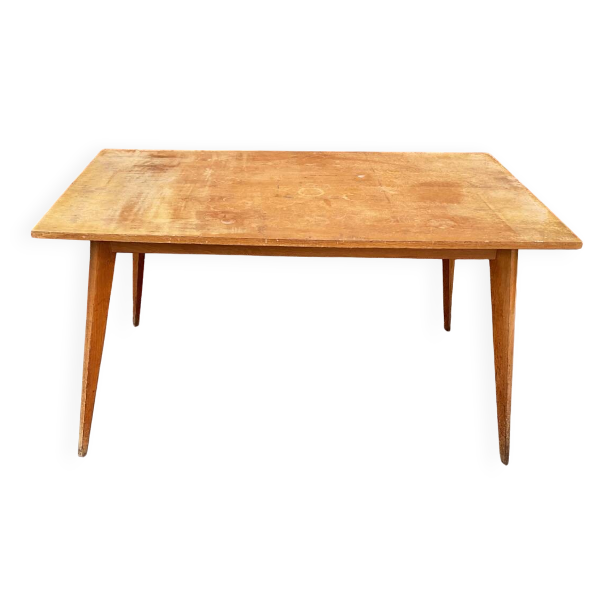Table séjour style scandinave années 70