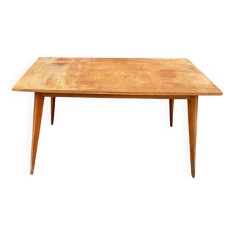 Table séjour style scandinave années 70