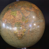 Globe, 1960, Berolina, Poilitischer, Erdglobus