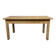 Extendable oak table from the 1930s with Gothic decoration.