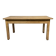 Extendable oak table from the 1930s with Gothic decoration.