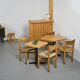 Table carrée, Charlotte Perriand, Les Arcs 2000, circa 1979.