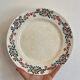 Set of 6 old flat plates model Cécile de HBCM