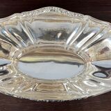 Louis XV-style vase. Silver plated.