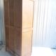 Vintage wardrobe of the 50's with 1 door