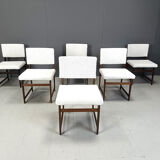 Mid-century teak Scandinavian dining chairs, 1960s