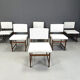 Chaises de salle à manger scandinaves en teck des années 1960.